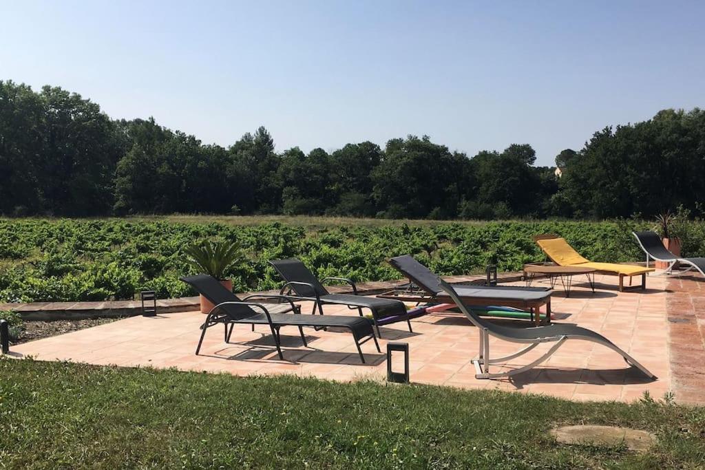 Gite Des Amis Domaine De Mas Caron Caromb Luaran gambar